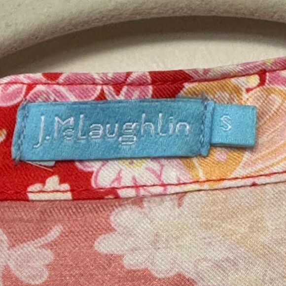 J. McLaughlin Harriet Silk Blend Midi Dress S - Picture 9 of 11